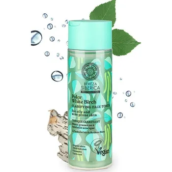 NATURA SIBERICA Bereza Rozjasňující pleťové tonikum pro mastnou a aknózní pleť 200ml Natura Siberica