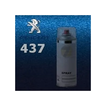 Autolak PEUGEOT 437 BLEU DE CHINE metalická barva Sprej 400ml