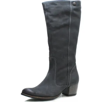 Dámské kozačky DÁMSKÉ KOZAČKY ACORD 1409 372 ŠEDÁ Barva: Šedá, Velikost: 38