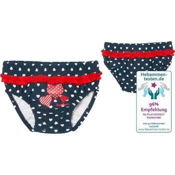 Dívčí plavky Dětské plavky pro nejmenší Playshoes srdce