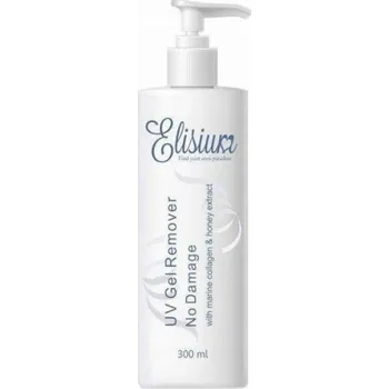 Elisium ELISIUM_UV Gel Remover No Damage liquid na odstranění hybridního laku na nehty 300ml