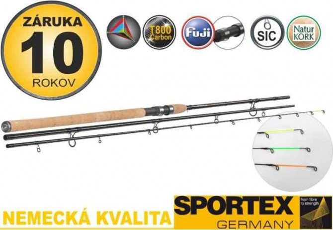 Výprodej!!! Sportex Xclusive Medium Light Feeder NT 390cm, 60-120g SPORTEX 187-135397