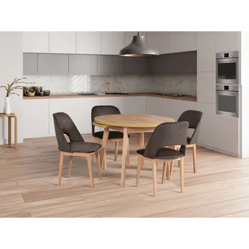 Jídelní set Jídelní set 4+1 Artur Vyberte Tkaninu:: Tkanina 6, Vyberte Moření:: Jako na obrázku