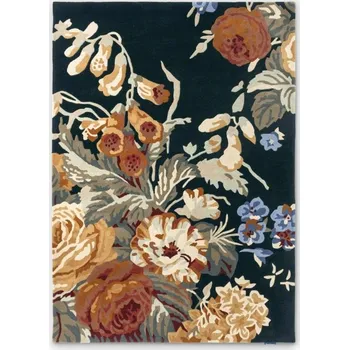 Bytový textil Vopi Vlněný kusový koberec Sanderson Stapleton Park navy burnt orange 45318 Brink & Campman (Varianta: 140 x 200)