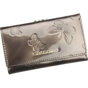 Peněženka Dámská kožená peněženka šedá - Gregorio Juliass šedá