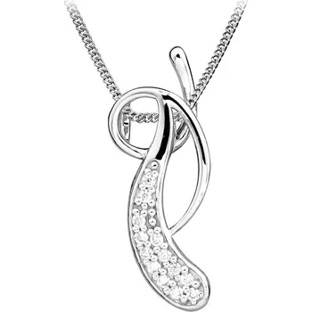 Náhrdelník Stříbrný přívěsek s řetízkem SC38301