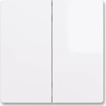 vypínač ABB - Zoni, kryt dělený pro smart switch, bílá