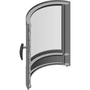 Krbová kamna Dveře topeniště Barva: Hnědá