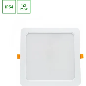 Bodové svítidlo LED podhledové svítidlo DURE 3 DOWNLIGHT 24W teplá bílá, IP54, Spectrum SLI043012WW_PW