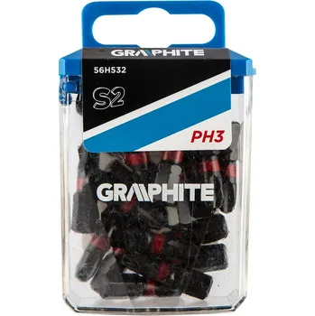 Bit Graphite Rázový bit PH3 x 25 mm, 20 ks
