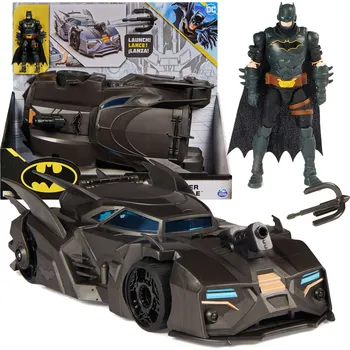 autíčko Spin Master Batman Batmobile Crusader s figurkou 10 cm