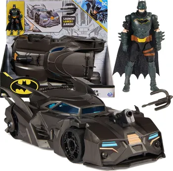 autíčko Spin Master Batman Batmobile Crusader s figurkou 10 cm