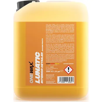 Ovocný interiérový detailer ONEWAX. Lunatic Orange (5000 ml)