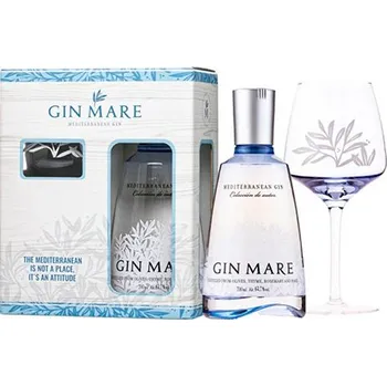 Gin Gin Mare + sklenička 0,7 l