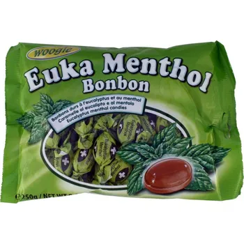 Bonbon Eukalypto-mentolové bonbóny [Woogie, 175 g]