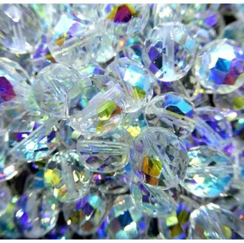 Dětské navlékací korálky Pro Háčkování Broušené ohňovky 10 mm 00030/28701