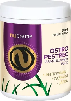 Přírodní produkt Nupreme Ostropestřec granulovaný plod 200 g