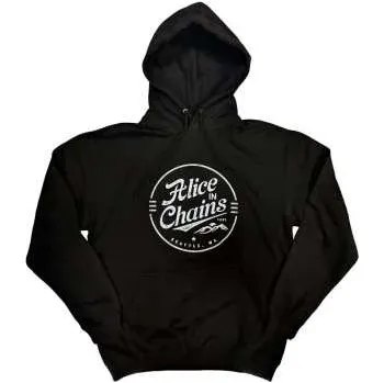 Pánská mikina Merch Alice In Chains: Alice In Chains Unisex Pullover Hoodie: Circle Emblem (large) L