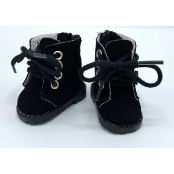 Botičky pro hračky a panenku 5cm zimní černé (5cm)