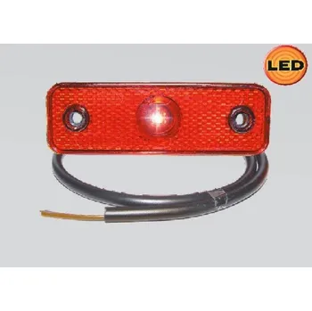Přídavný světlomet Světlo obrysové červené LED 24V 0 8W