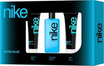 Pánský parfém NIKE Ultra Blue Man EDT 100 ml + voda po holení 75 ml + sprchový gel 75 ml