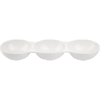 Miska servírovací porcelán dělená 33x10x4,5cm ADRIA