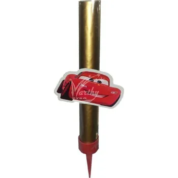 Zábavní pyrotechnika Fontána na dort malá Cars - interiérová fontána