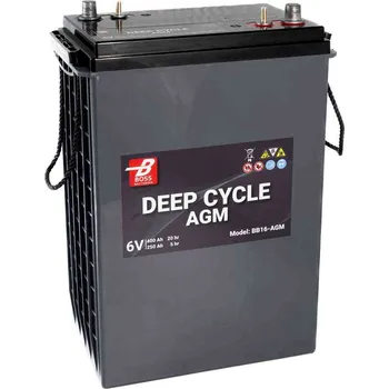 Trakční baterie Boss Deep cycle 6V 400Ah BB16-AGM