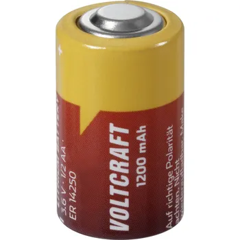 Článková baterie Voltcraft Lithiová baterie 1/2 AA | 3,6 V | 1200 mAh | VC-12668755