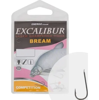 Rybářský háček EXCALIBUR - Háček Bream Competition vel. 10 10 ks