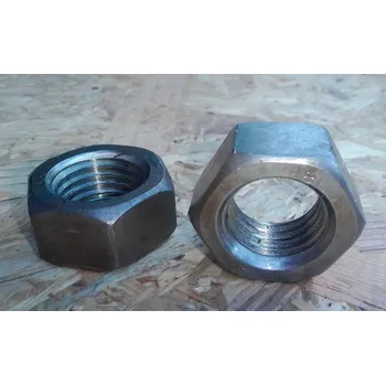 Matice Matice M10, pevnostní třídy 8, bez povrchové úpravy, DIN 934