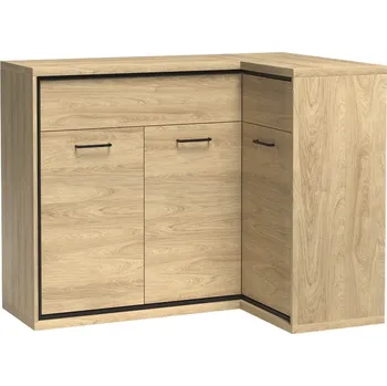 Komoda Nábytek PEGAS s.r.o. Komoda rohová MEDIOLAN M15 Natural Hikora