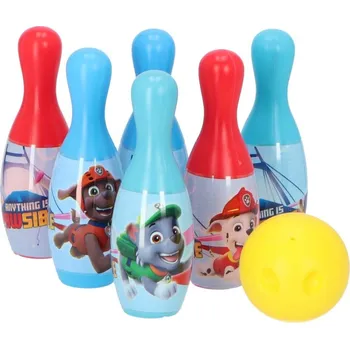 Kuželka Tlapková Patrola - Bowling | Kuželky Tlapková Patrola pro kluky - 7 ks