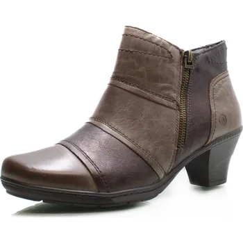 Dámská zimní obuv DÁMSKÉ KOTNÍKOVÉ BOTY REFLEXAN 30847-BROWN HNĚDÁ Barva: HNĚDÁ, Velikost: 38