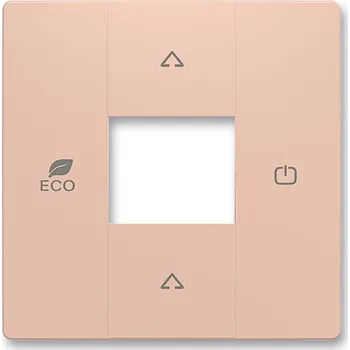 vypínač ABB - Zoni, kryt pro termostat prostorový, pudrová