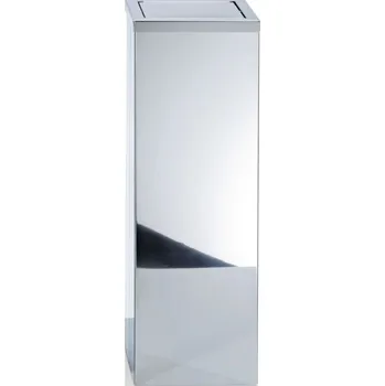 Odpadkový koš Decor Walther, Koupelnový odpadkový koš Decor Walther čtvercový 60 cm leštěná oce - Formadore