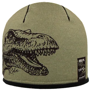 Kojenecké oblečení RDX Zimní čepice T-Rex khaki Vel. 6