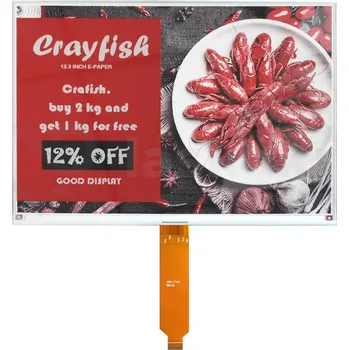 Elektronická stavebnice Good Display GDEM133Z91 13.3" 960x680 ePaper červený displej