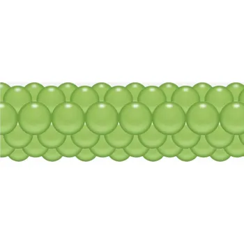 Balónek Balónková girlanda limetková zelená 3 m balonky.cz b83026