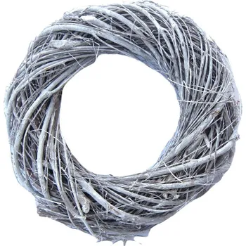 Věnec šedobílý B 50 cm