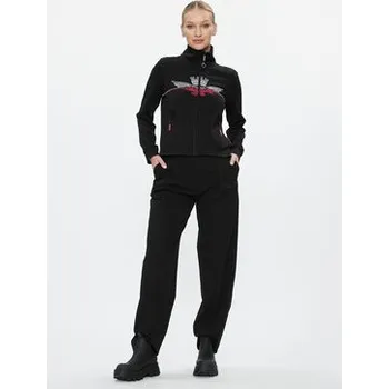 Pánská mikina Aeronautica Militare Mikina 232FE1836DF483 Černá Regular Fit XL