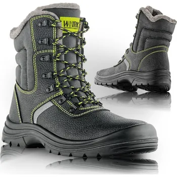 Pracovní obuv VM Footwear Obuv VM FALUN 3290-S3W, poloholeňová, zimní s ocelovou tužinkou a planžetou 3290-S3W/41 Černá 41