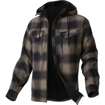 Pánská softshellová bunda GEOFF ANDERSON - Zateplená bunda s kapucí Ezmar2+ Zelená vel. 2XL