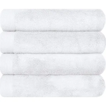 Bytový textil SCANquilt modalový ručník MODAL SOFT bílá osuška 100 x 150 cm