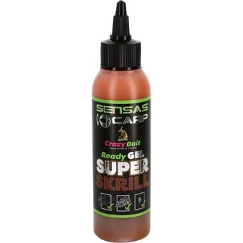 Návnadové aroma Sensas Gel Crazy Super Krill (krill) 115ml