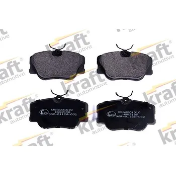 Brzdová destička Sada brzdových destiček, kotoučová brzda KRAFT AUTOMOTIVE 6001010
