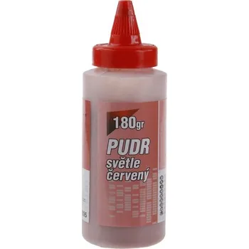 Prášek do značkovače 180g světle červený