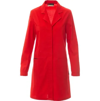 Zdravotnický plášť Dámský pracovní plášť Payper LAB LADY Barva: Červená, Velikost: 52