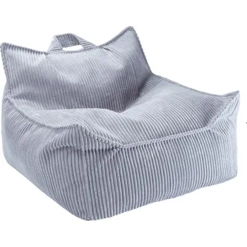 Sedací pytel wigiwama Sedací vak (křeslo) pro děti - manšestr barva: Modrá