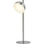 Searchlight EU7451-1SS LED stolní svítidlo Tully 1x6W | 240lm | 3000K - stříbrná + Žárovka zdarma + K nákupu nad 3000 Kč dárek zdarma